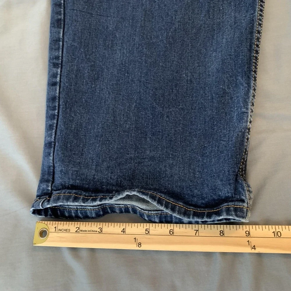Levis 550 Jeans Mens 54x29 Blue Medium Wash Relaxed‎ Fit Tapered Leg Denim